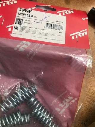 Muelles Embrague TRW Yamaha MEF162-6