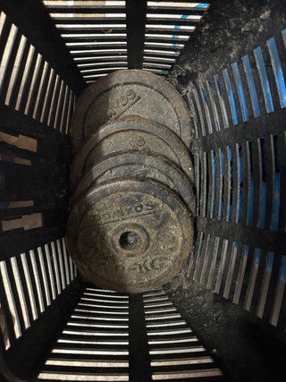 Juego de Mancuernas Rojas