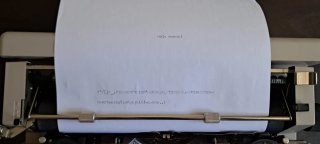 Máquina de escribir Olivetti Lettera 25