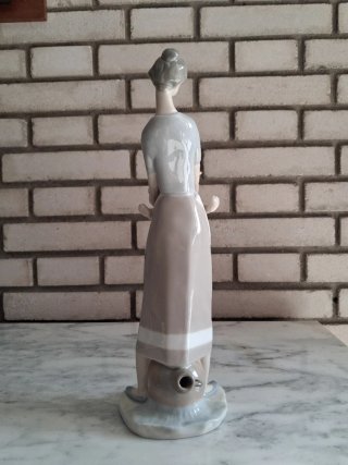 Figura Lladró Porcelana Madre e Hijo