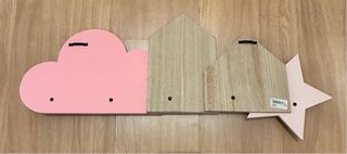 Perchero infantil Maison du Monde estrella y nube