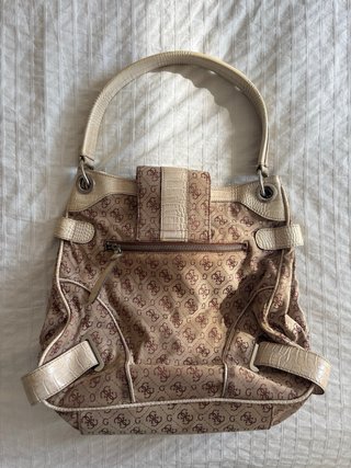 Bolso Guess Vintage Beige y Marrón