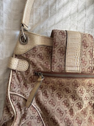 Bolso Guess Vintage Beige y Marrón