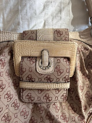 Bolso Guess Vintage Beige y Marrón