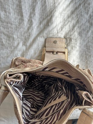 Bolso Guess Vintage Beige y Marrón