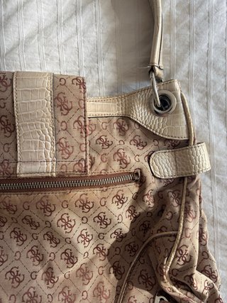 Bolso Guess Vintage Beige y Marrón