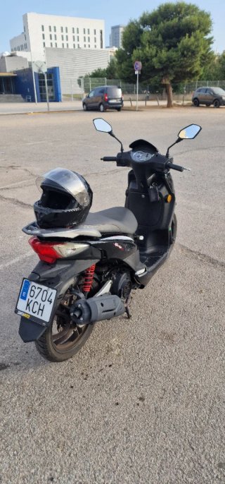 Sym Symphony 125SR Scooter Negra