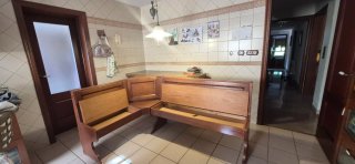 Banco Rinconera y Mesa Cocina Madera