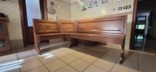 Banco Rinconera y Mesa Cocina Madera