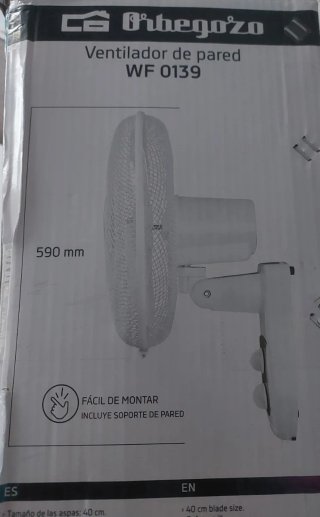 Orbegozo Ventilador de Pared 40cm