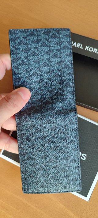 Cartera Tarjetero Michael Kors Azul Nuevo