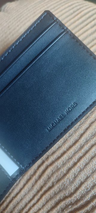Cartera Tarjetero Michael Kors Azul Nuevo