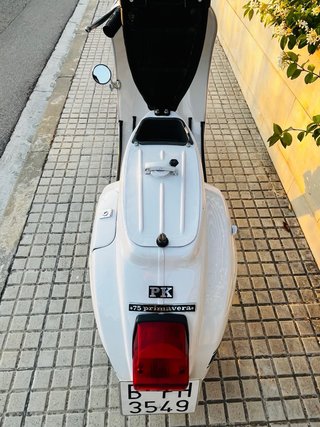 Vespa PK 75cc Primavera Blanca