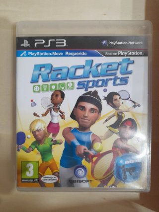 Sports Pack + Juego Racket Sports PS3