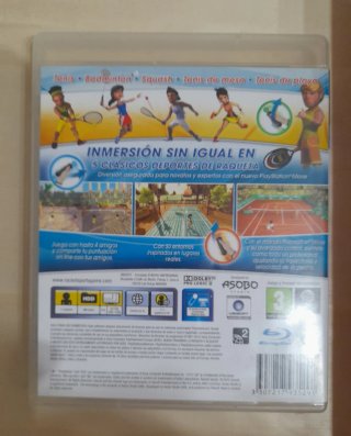 Sports Pack + Juego Racket Sports PS3