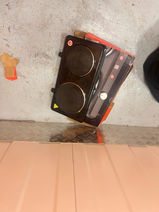 Placa Cocina Eléctrica Portátil 2 Fuegos
