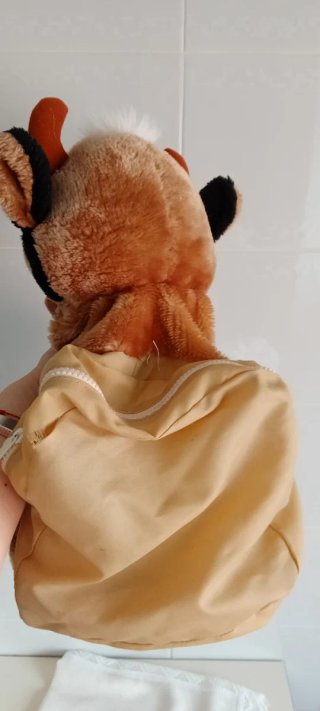 Mochila Peluche Vaca con peluches+regalo