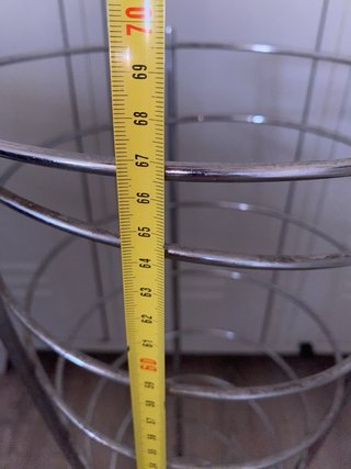 Paragüero Cromado Metal