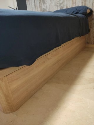 Colchón y canapé 135 cm