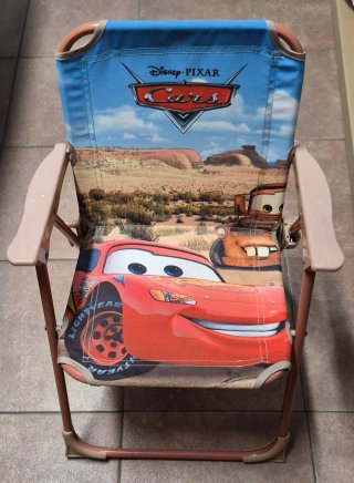 Silla Plegable Cars Disney Pixar infantil