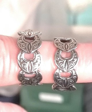 Orecchini vintage anni '70-'80