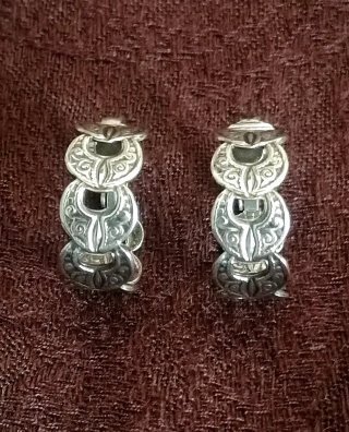 Orecchini vintage anni '70-'80