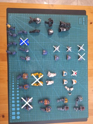 JOYTOY Warhammer 40k Accesorios Articulados