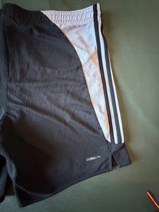 Pantalón Corto Adidas Climalite Negro talla M