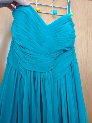 Vestido largo verde