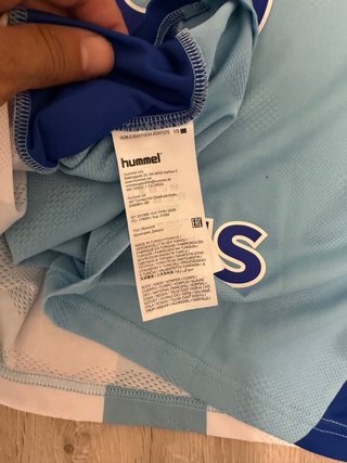 Camiseta Málaga CF Hummel Talla XL Dani Sánchez