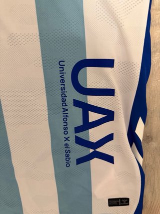 Camiseta Málaga CF Hummel Talla XL Dani Sánchez