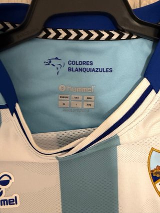 Camiseta Málaga CF Hummel Talla XL Dani Sánchez