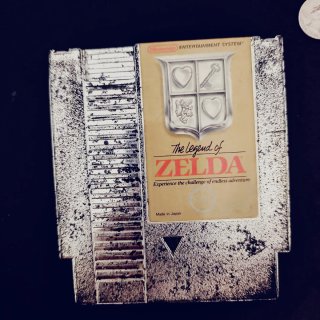 Zelda NES Cartucho Dorado