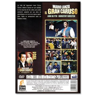 EL GRAN CARUSO (Musical, Drama, Biográfico)