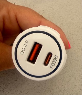 Cargador USB QC 3.0 PD30W