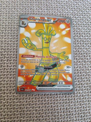 Carta Pokémon Gholdengo EX