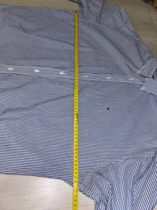 Camisa Tommy Hilfiger Rayas Azul/Blanco 2XL
