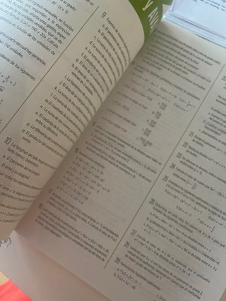 Matemáticas 1 Bachillerato