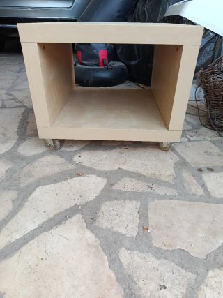 Escritorio madera , regalo mesa Ikea