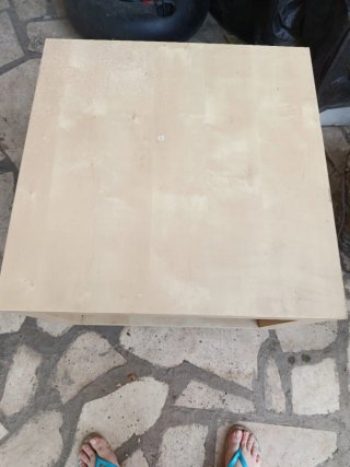 Escritorio madera , regalo mesa Ikea