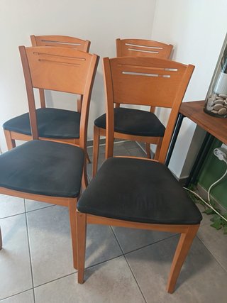 Juego de 4 sillas de comedor