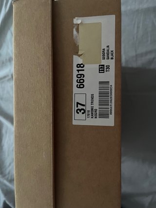 Zapatos de ante negros KAMOME