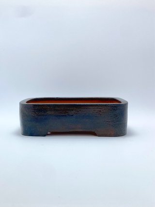 Maceta bonsai cerámica rectangular