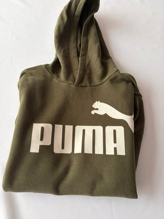 Sudadera Puma Verde Militar Talla XL