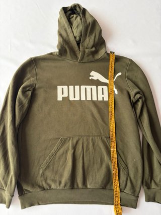Sudadera Puma Verde Militar Talla XL