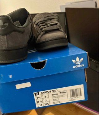 Adidas Campus 00s Gris/Negro Talla 35,5