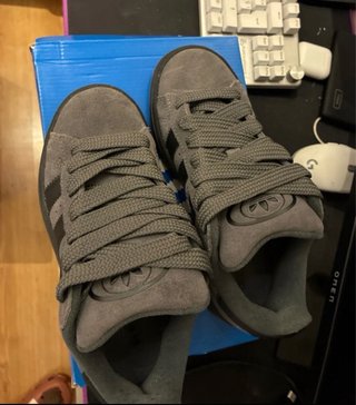 Adidas Campus 00s Gris/Negro Talla 35,5