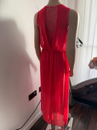 Vestido de verano coral