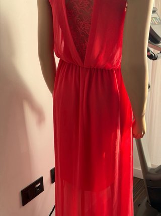 Vestido de verano coral