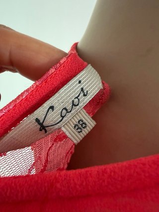 Vestido de verano coral
